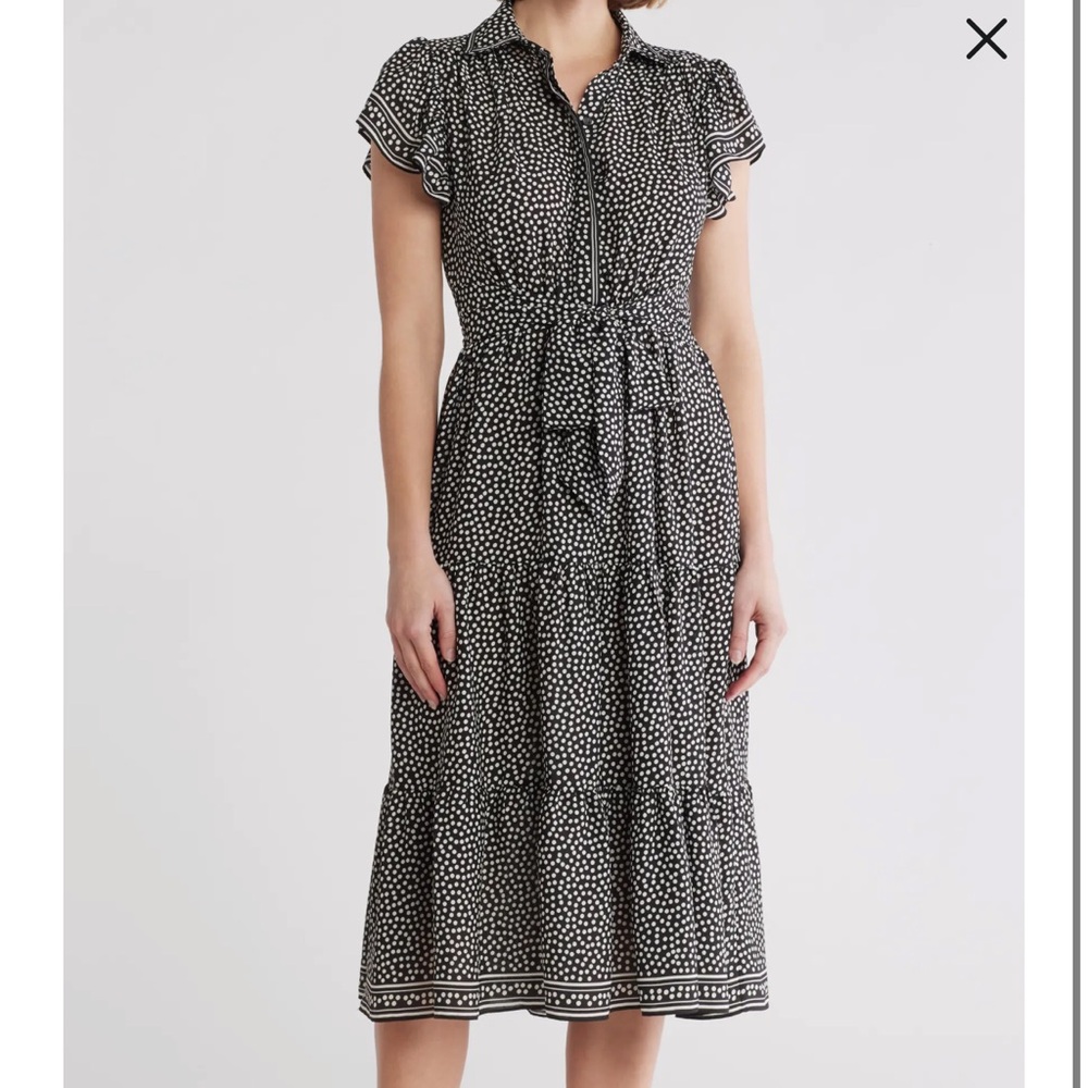 Black and White Polka Dot Dress